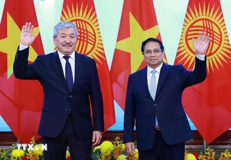 Procedimientos para establecer Comité Intergubernamental Vietnam-Kirguistán se completarán en primer trimestre