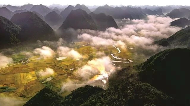 La belleza del valle de Bac Son, Vietnam. (Foto: Internet)