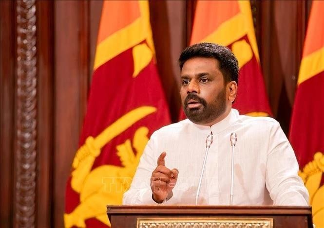 El presidente de Sri Lanka, Anura Kumara Dissanayake (Foto: VNA)