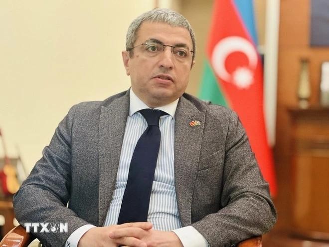 El embajador de Azerbaiyán en Vietnam, Shovgi Kamal Oglu Mehdizade. (Foto: VNA)