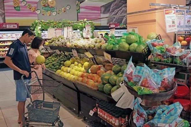 En un supermercado en Hanói. (Foto: VNA)