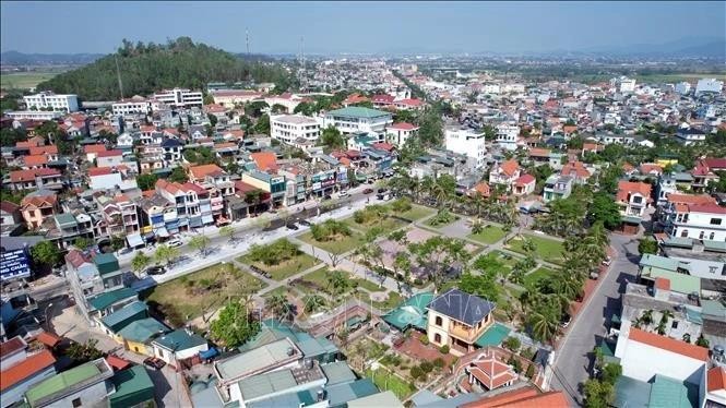 La ciudad de Dong Trieu, en la provincia de Quang Ninh (Fuente: VNA)