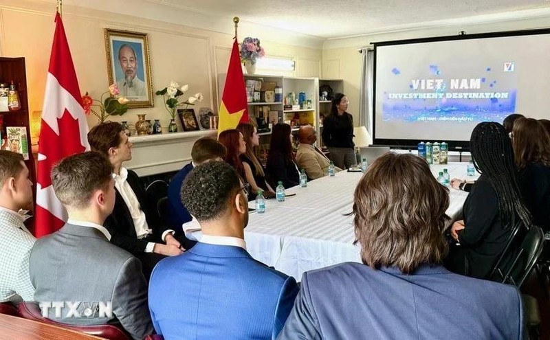 En el seminario (Fuente: VNA) 