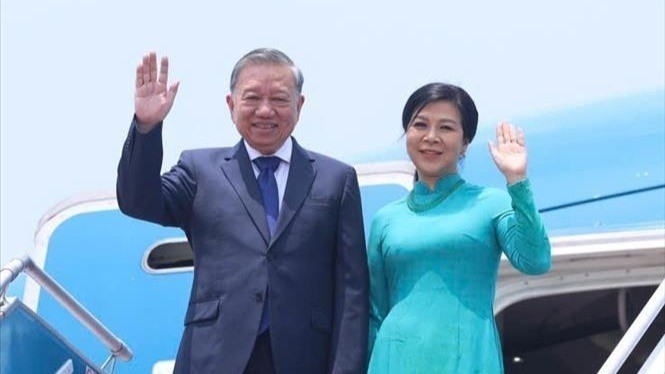 El secretario general del Partido Comunista de Vietnam (PCV), To Lam, y su esposa inician una gira por Rusia, Kazajistán, Azerbaiyán y Bielorrusia. 