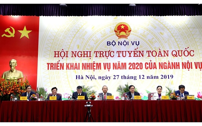 Escenario del evento (Fotografía: moha.gov.vn)