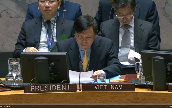 Embajador Pham Dinh Quy, jefe de la misión de Vietnam ante las Naciones Unidas. (Fotografía: baoquocte.vn)
