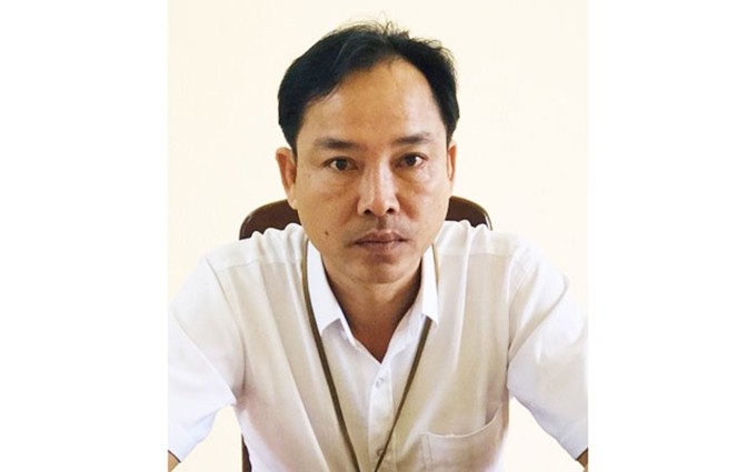 Vo Tran Minh Long, secretario del Comité del Partido de la comuna de Hoa Phuoc, distrito de Hoa Vang, ciudad de Da Nang.