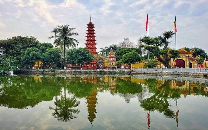 La pagoda de Tran Quoc (Fotografía: baophapluat.vn)
