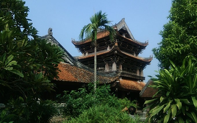La pagoda Keo en la provincia norvietnamita de Thai Binh.