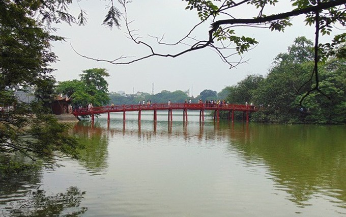 El Templo de Ngoc Son en Hanói.