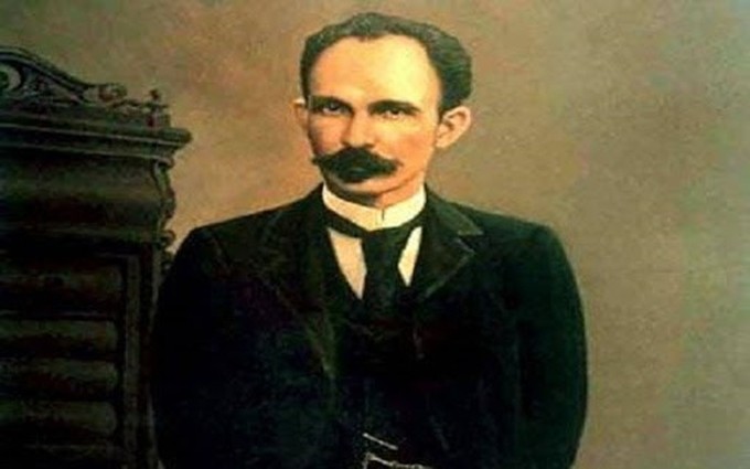 Retrato de José Martí.