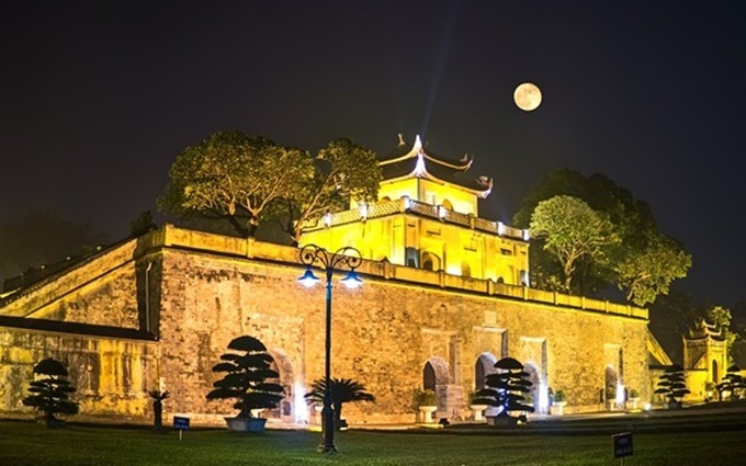 El conjunto de vestigios de la Ciudadela Imperial de Thang Long (Fuente: Hanoimoi)