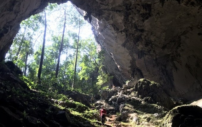 El sistema de cuevas en Quang Binh siempre sorprende a los exploradores. (Fotografía: Howard Limbert)