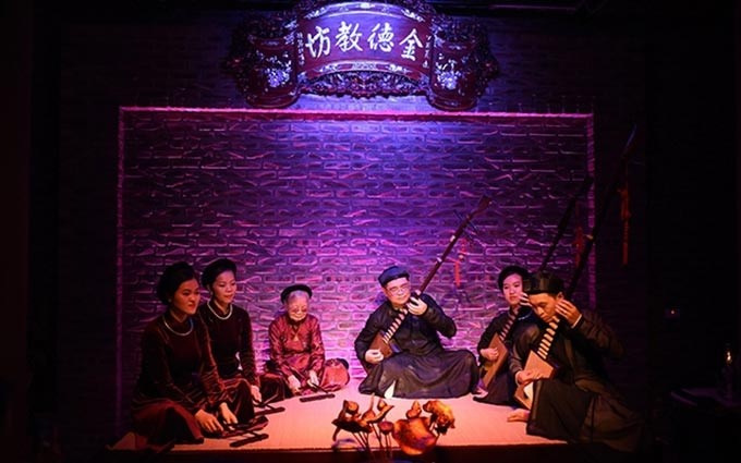 Ca Tru, un canto tradicional que representa un importante elemento de la cultura musical de Vietnam.