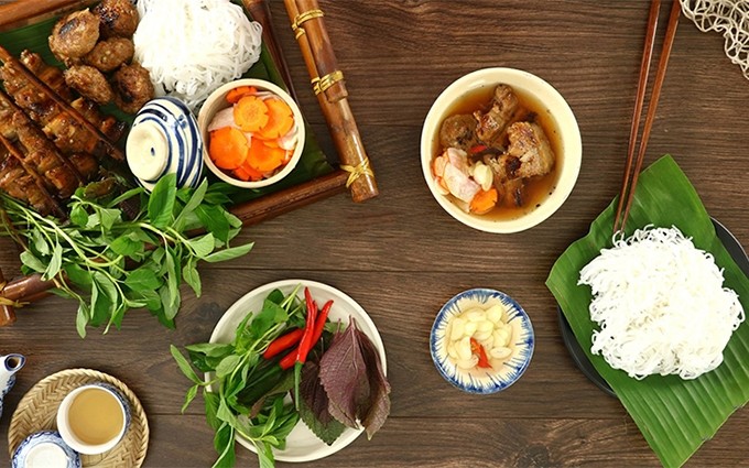 Bun Cha, un plato delicioso de Hanói. (Fotografía: bachhoaxanh.com)