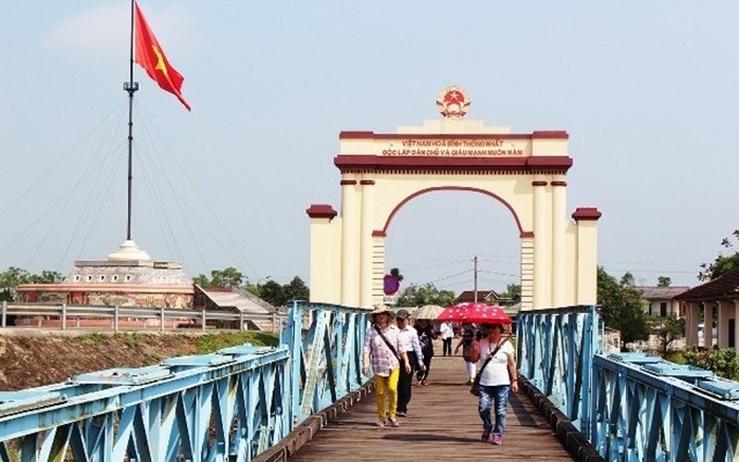 El evento se celebrará en la Reliquia nacional de Hien Luong - Ben Hai. (Fotografía: Nhan Dan).