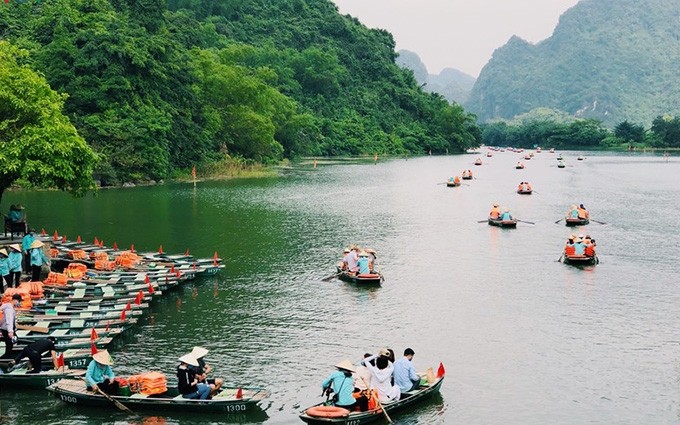 Trang An, Patrimonio Cultural y Natural de la Humanidad. (Fotografía: VOV)