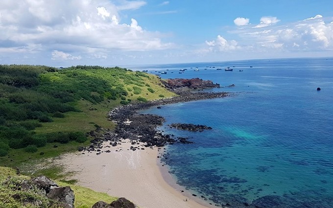 La isla de Phu Quy, provincia central de Binh Thuan.