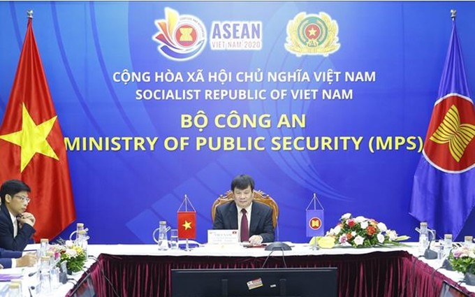 El teniente general Nguyen Thanh Son, jefe del Departamento de Asuntos Exteriores del Ministerio de Seguridad Pública de Vietnam. (Fotografía: VNA)