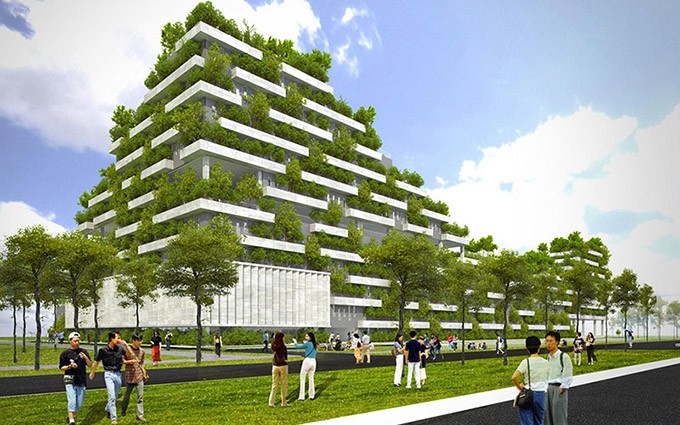 Vietnam promueve la construcción de edificios ecológicos. 