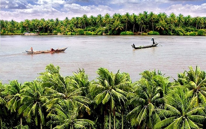 La tierra de coco - Ben Tre. 