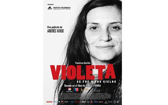 “Violeta se fue a los cielos” de Chile, una de las películas que serán proyectadas.  (Fotografía: Internet)