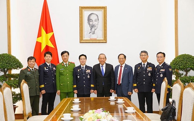 Robustecen Vietnam y Corea del Sur cooperación policial (Fotografía: cand.com.vn)