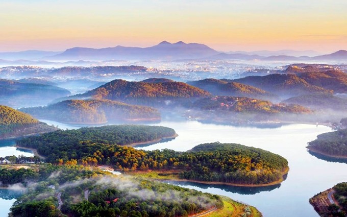 Zona Turística Nacional del Lago Tuyen Lam. (Fotografía: nhandan.com.vn)