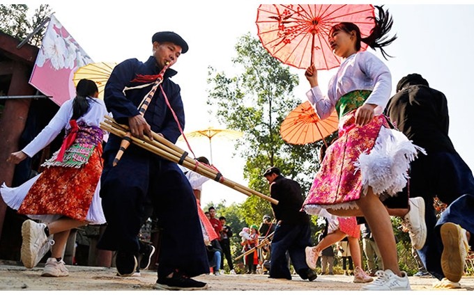 Festival de Primavera de la etnia H’Mong.