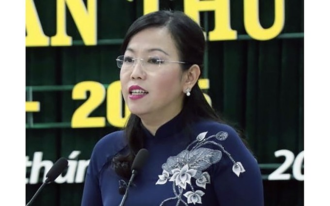La compañera Nguyen Thanh Hai. 