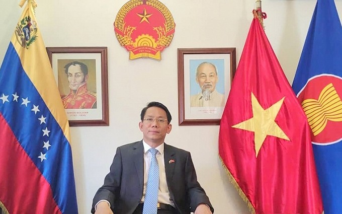 El embajador de Vietnam en Venezuela, Le Viet Duyen (Fotografía: baoquocte.vn)