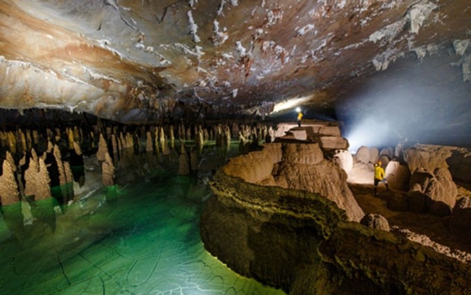 La cueva de Va, en el Parque Nacional de Phong Nha - Ke Bang. (Fotografía: quangbinh.gov.vn)