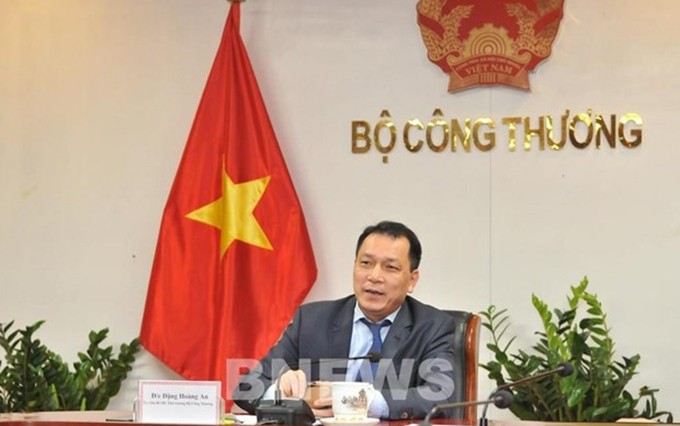 El viceministro vietnamita de Industria y Comercio Dang Hoang An. (Fotografía: VNA)