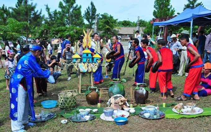 El rito "Bo ma" (Despedida a los Muertos) de la minoría étnica Raglai en la provincia central de Ninh Thuan (Source: ninhthuan.gov.vn)