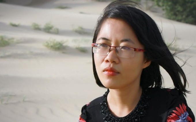 La escritora Nguyen Thi Kim Hoa. (Fotografía: VOV)