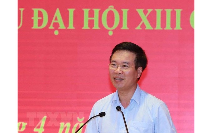 Vo Van Thuong, miembro del Buró Político y permanente del Secretariado del Partido Comunista de Vietnam. (Fotografía: VNA) 