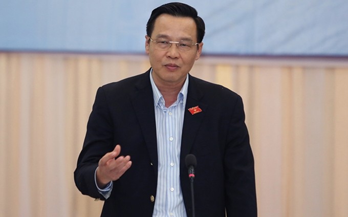 El vicepresidente de la Comisión de Asuntos Económicos del Parlamento de Vietnam, Duong Quoc Anh. (Fotografía: Mpi.gov.vn)