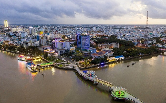 La ciudad survietnamita de Can Tho (Fotografía: Internet)