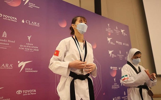 Taekwondista vietnamita Truong Thi Kim Tuyen se clasifica para los Juegos Olímpicos de Tokio
