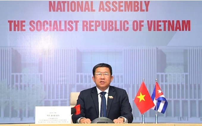 El miembro del Comité Central del Partido Comunista de Vietnam y jefe de la Comisión de Relaciones Exteriores de la Asamblea Nacional, Vu Hai Ha. (Fotografía: daibieunhandan.vn)
