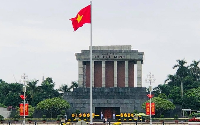 Mausoleo del Presidente Ho Chi Minh. (Fotografía: hanoimoi.com.vn)