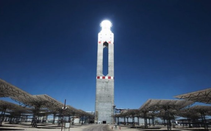 Cerro Dominador, la primera planta de energía solar en Latinoamérica. (Fotografía: evwind.es)