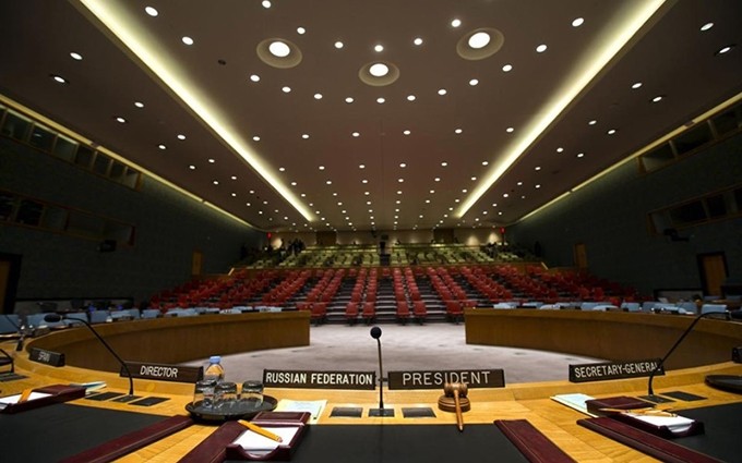 La sala de reuniones del Consejo de Seguridad en la sede de la ONU en Nueva York, Estados Unidos. (Fotografía: Reuters)