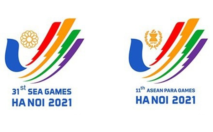 Logos de los juegos deportivos SEA Games 31 y Para Games 11. (Fotografía: Comité Organizador)