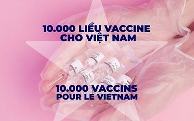 La comunidad vietnamita en el extranjera lanza la campaña “10 mil dosis de vacunas contra el Covid-19 para Vietnam”.