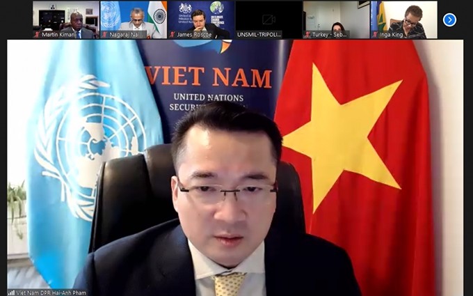 El embajador Pham Hai Anh, subjefe de la misión de Vietnam ante la ONU.