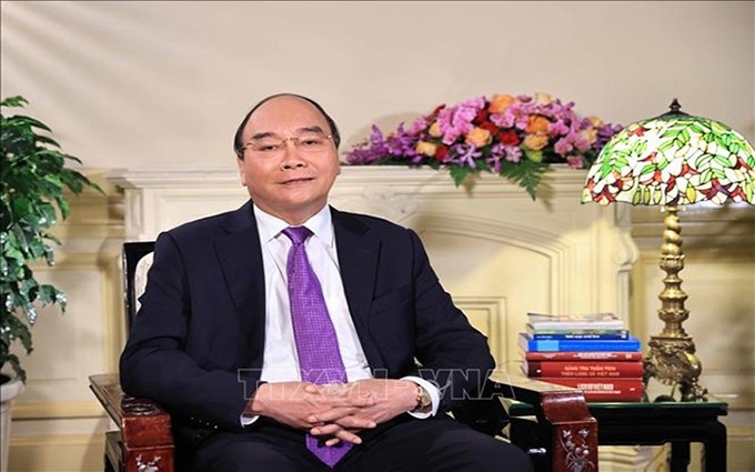 El presidente de Vietnam Nguyen Xuan Phuc. (Fotografía: VNA)