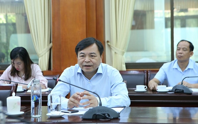 El viceministro de Agricultura y Desarrollo Rural Nguyen Hoang Hiep(Fotografía: nongnghiep.vn)