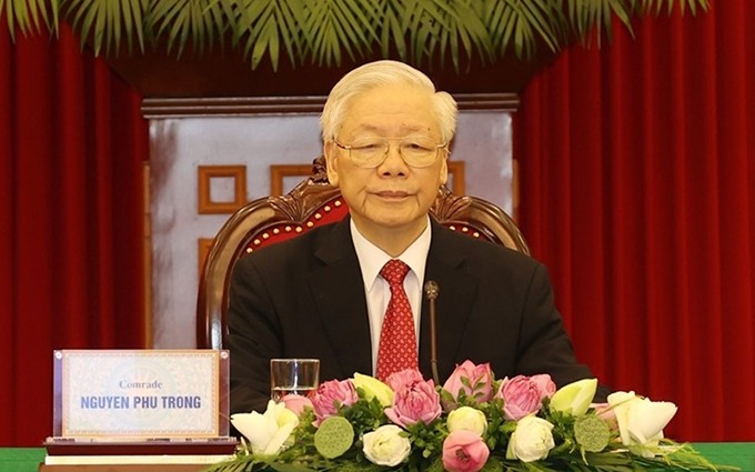 El secretario general del Partido Comunista de Vietnam (PCV), Nguyen Phu Trong. (Fotografía: VNA)
