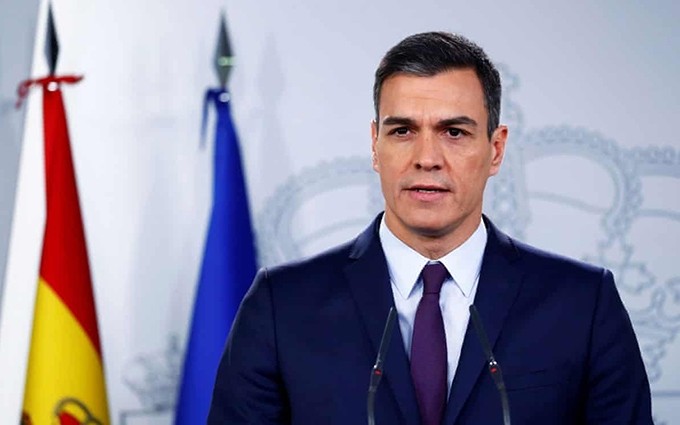 El presidente del Gobierno de España, Pedro Sánchez